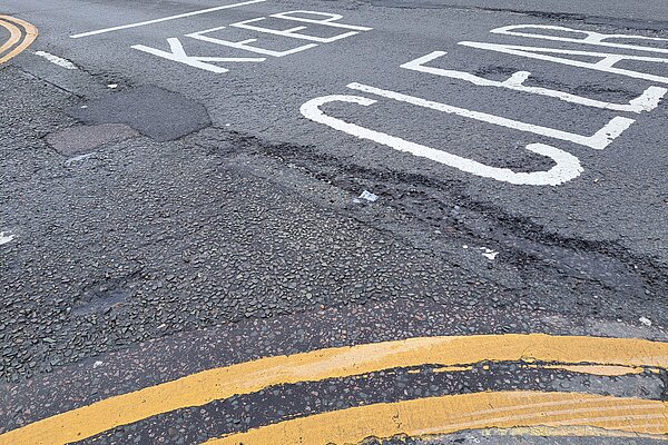 Pothole on Stt Albans Road