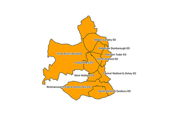 Hertfordshire County Council division 